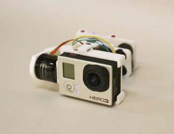 3D Printed Gopro Hero3 Gopro3 2-axis Brushless Gimbal for TBS Black Sheep Discovery Quadcopter
3D Printed Gopro Hero3 Gopro3 2-axis Brushless Gimbal for TBS Black Sheep Discovery Quadcopter