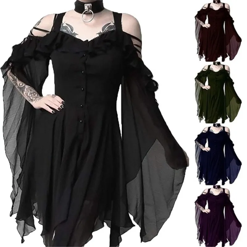 

Plus Size XXXXXL XXXXL XXXL XXL XL Cosplay Costumes Women Steampunk Victorian Gothic Dress Medieval Fancy Dress