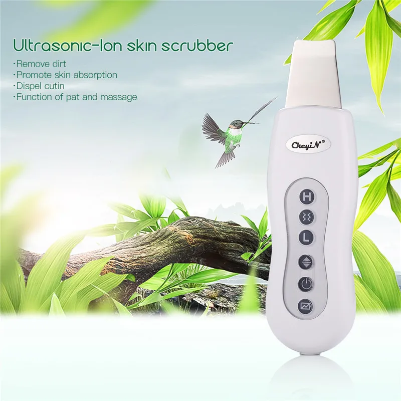 Ultrasonic Skin Scrubber Facial Cleanser Beauty Machine Rechargeable Skin Care Nano Face Cleaning Device Blackhead Remover 44
Ultrasonic Skin Scrubber Facial Cleanser Beauty Machine Rechargeable Skin Care Nano Face Cleaning Device Blackhead Remover 44