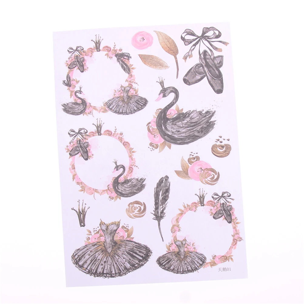 1Sheet Children Sticker Toys Creative Kawaii 3D Ballet Black Swan Sticker Small Sticker For Kids Animals Decoration For
1Sheet Children Sticker Toys Creative Kawaii 3D Ballet Black Swan Sticker Small Sticker For Kids Animals Decoration For