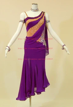 Latin Competition Dance Dress For Women High Quality Custom Made Adult Stage Purple Samba Rumba Dance Skirt
Latin Competition Dance Dress For Women High Quality Custom Made Adult Stage Purple Samba Rumba Dance Skirt