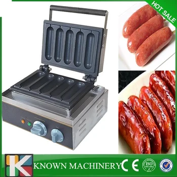 Hot sale Length 140mm Hot Dog Stick Waffle Baker Maker Machine