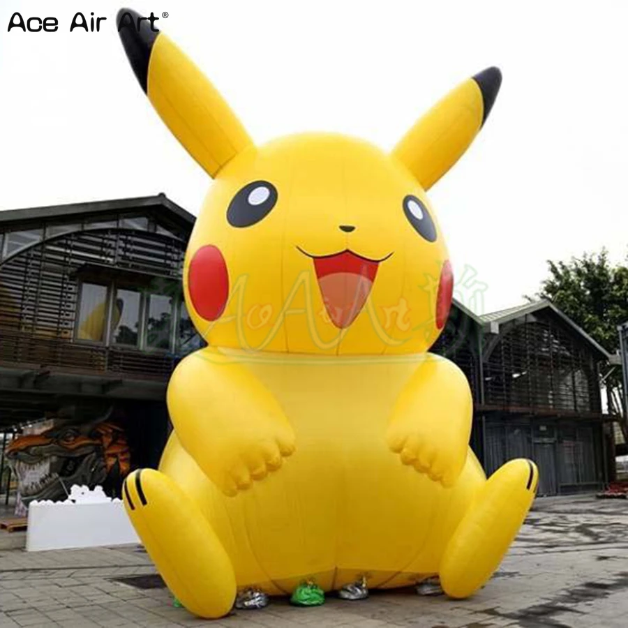 Top quality inflatable lovely cartoon model giant inflatable pikachu replica sitting/standing on ground for decoration
Top quality inflatable lovely cartoon model giant inflatable pikachu replica sitting/standing on ground for decoration