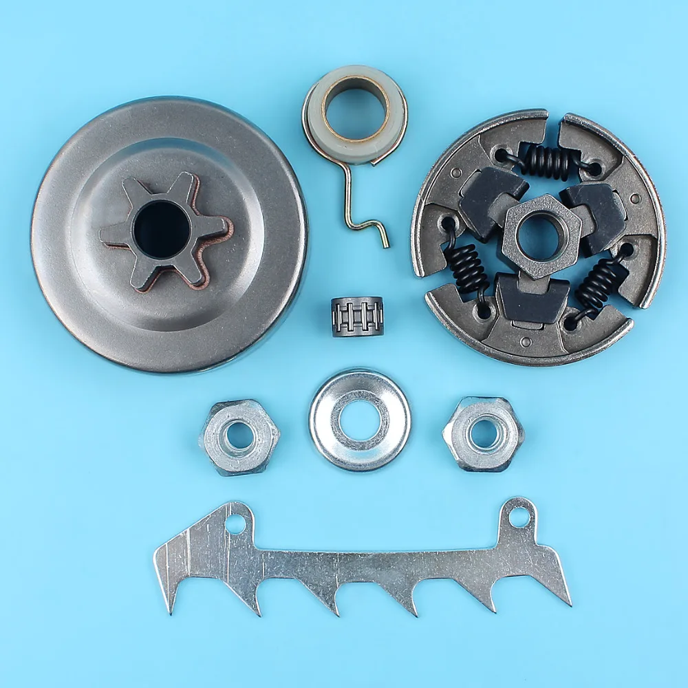 3/8"-6T Clutch Drum Assy w/ Worm Gear Spike Bar Nuts For Stihl 017 018 MS170 MS180 Chainsaw Felling Dog Needle Bearing Parts New
3/8"-6T Clutch Drum Assy w/ Worm Gear Spike Bar Nuts For Stihl 017 018 MS170 MS180 Chainsaw Felling Dog Needle Bearing Parts New