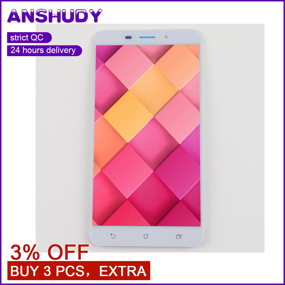 ZC551KL LCD Display Touch Screen Digitizer Assembly For Asus Zenfone 2 Laser ZC551KL Display Screen Z01BD
ZC551KL LCD Display Touch Screen Digitizer Assembly For Asus Zenfone 2 Laser ZC551KL Display Screen Z01BD