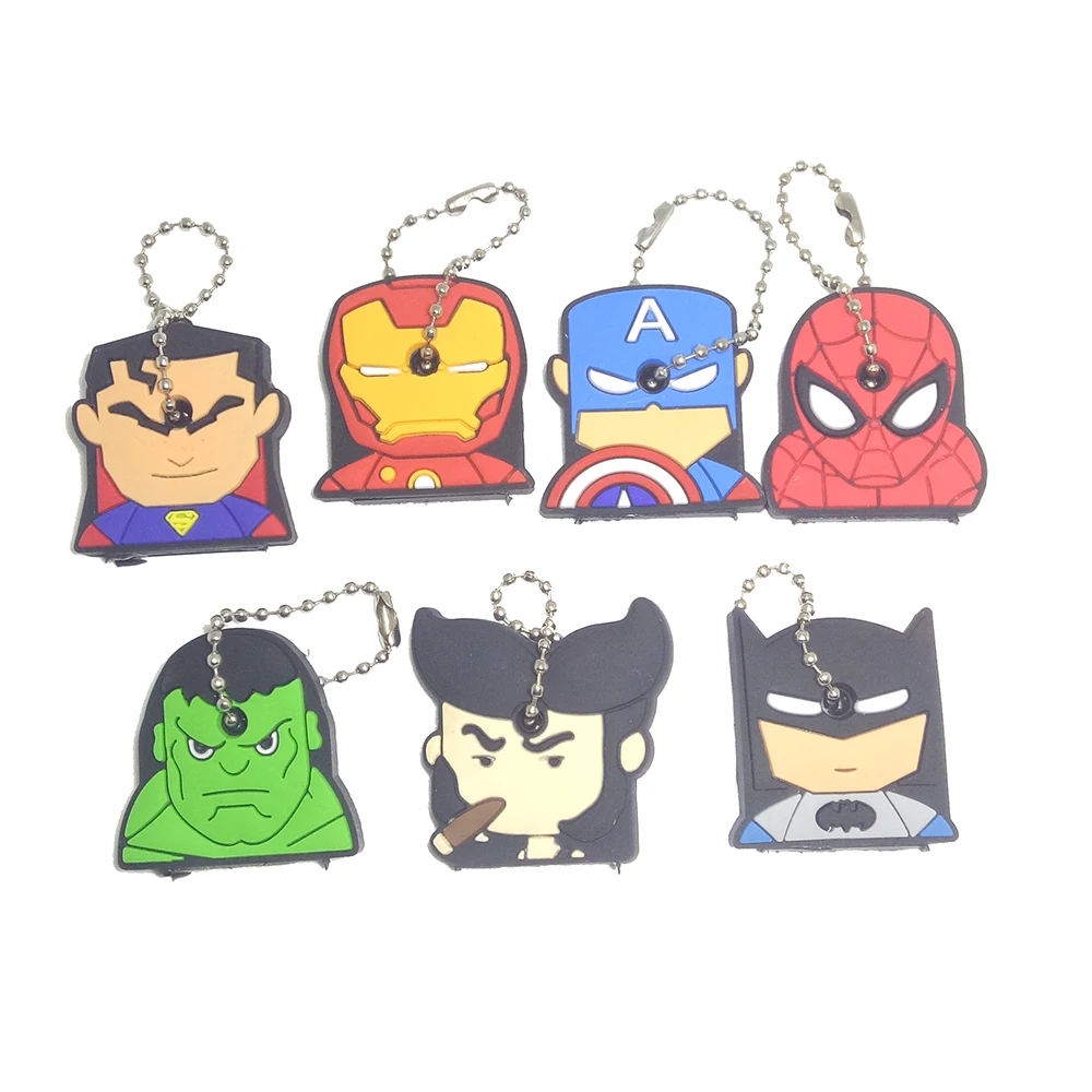 2PCS Key Holder Key Ring Cute Anime Minnie Key Cap Cartoon Key Chain Batman Bear Hero Keychain Kitty Stitch Captain Women Bag
2PCS Key Holder Key Ring Cute Anime Minnie Key Cap Cartoon Key Chain Batman Bear Hero Keychain Kitty Stitch Captain Women Bag