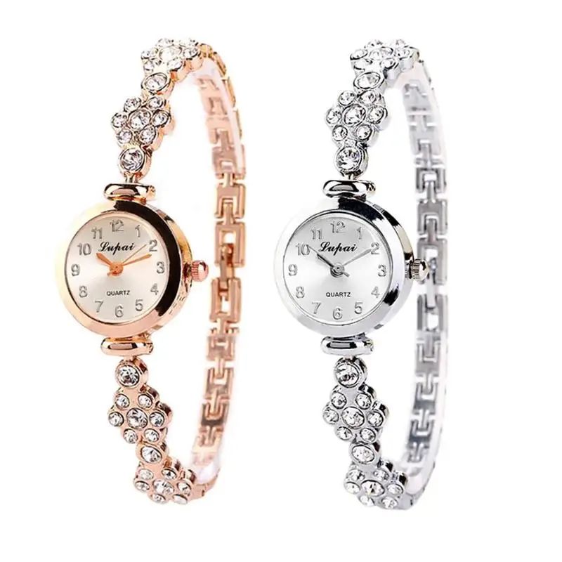 Lvpai Flower Rhinestone Bracelet Quartz Watch Women Round Dial Wristwatch Elegant Women Watches
Lvpai Flower Rhinestone Bracelet Quartz Watch Women Round Dial Wristwatch Elegant Women Watches