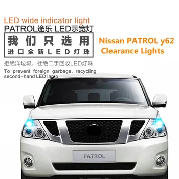 2pcs Clearance Lights LED T10 W5W for Nissan PATROL Y62 width lamp led front small light position light super bright
2pcs Clearance Lights LED T10 W5W for Nissan PATROL Y62 width lamp led front small light position light super bright