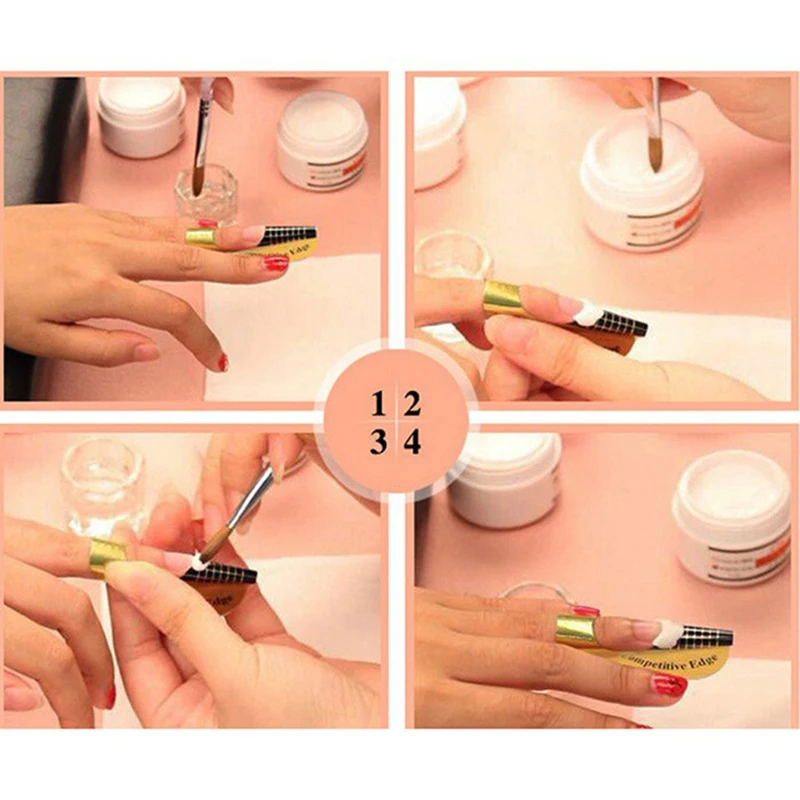 TKGOES 100pcs/pack Nails Gel Extension Sticker Nail Art Form Nail Form Tips Nail Art Guide Form Tips Gel Extension Sticker
TKGOES 100pcs/pack Nails Gel Extension Sticker Nail Art Form Nail Form Tips Nail Art Guide Form Tips Gel Extension Sticker