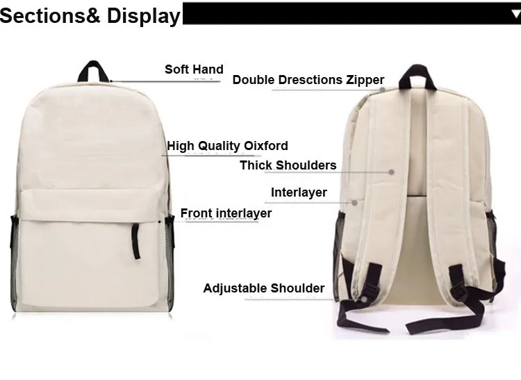 New Fashion Japan Anime Hunter X Hunter Backpack Killua Zaoldyeck Cartoon Cosplay Students Oxford Computer Bags New Fashion Japan Anime Hunter X Hunter Backpack Killua Zaoldyeck Cartoon Cosplay Students Oxford Computer Bags