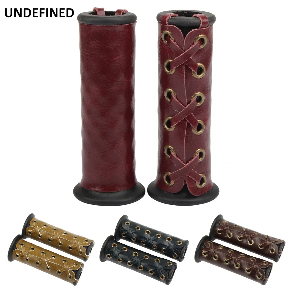 Motorcycle Grips Heavy Duty Leather Hand Grip Throttle Covers Wraps For Honda Shadow 750 Suzuki GSR 600 SV 650 MSX125 Universal
Motorcycle Grips Heavy Duty Leather Hand Grip Throttle Covers Wraps For Honda Shadow 750 Suzuki GSR 600 SV 650 MSX125 Universal