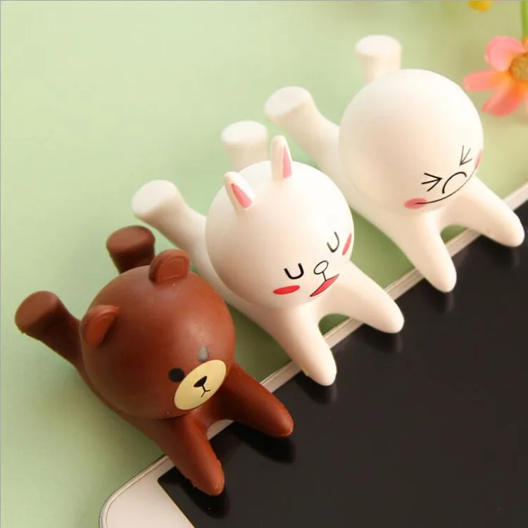 New Arrival 1 Piece ABS Universal Mobile Phone Holder Cute Cartoon Bunny Bear Tablet Desk Support Smartphone Holder Stand
New Arrival 1 Piece ABS Universal Mobile Phone Holder Cute Cartoon Bunny Bear Tablet Desk Support Smartphone Holder Stand