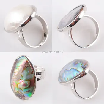YOWOST Adjustable Ring New Zealand Natural Abalone Paua Shell Mother of Pearl Beads Finger Rings For Men Women Jewelry IBX305
YOWOST Adjustable Ring New Zealand Natural Abalone Paua Shell Mother of Pearl Beads Finger Rings For Men Women Jewelry IBX305