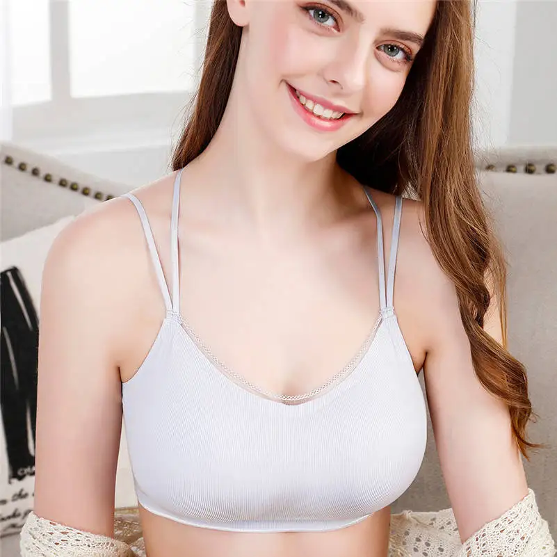 Women Sports Bra Intimates Wirless Vest Comfortable Breathable Back Fitness Ladies Bras 2019 Women's Sexy Bra Bralette 661BR10
Women Sports Bra Intimates Wirless Vest Comfortable Breathable Back Fitness Ladies Bras 2019 Women's Sexy Bra Bralette 661BR10