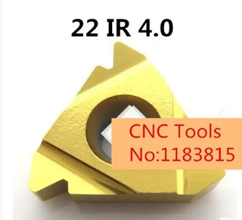 22 IR 4.0 ISO ,INTERNAL threaded turning Insert,Coating General Type partial profile 60 degree Cutting Steel,PITCH 4.0
22 IR 4.0 ISO ,INTERNAL threaded turning Insert,Coating General Type partial profile 60 degree Cutting Steel,PITCH 4.0