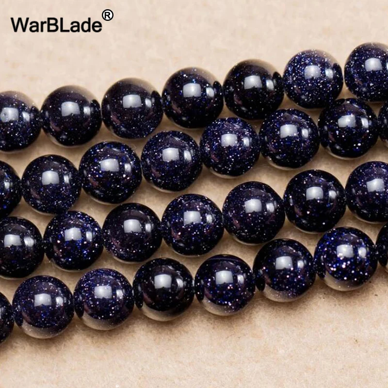 WarBLade 7A Natural Blue Sand Stone Beads Blue Sandstone Round Loose Beads 4mm 6mm 8mm 10mm 12mm For DIY Bracelet Jewelry Making
WarBLade 7A Natural Blue Sand Stone Beads Blue Sandstone Round Loose Beads 4mm 6mm 8mm 10mm 12mm For DIY Bracelet Jewelry Making