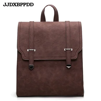 Simple Style Backpack Women Leather Backpacks For Teenage Girls School Bags Fashion Vintage Solid Black Shoulder Bag Travel Bag
Simple Style Backpack Women Leather Backpacks For Teenage Girls School Bags Fashion Vintage Solid Black Shoulder Bag Travel Bag