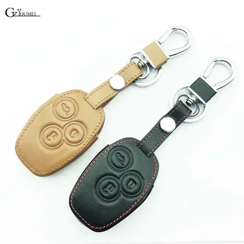 High Quality Leather Car Key Cover Key Chain for Renault / Opel Vivaro Movano Car Shield, 3 Button Leather Car Remote Key Box
High Quality Leather Car Key Cover Key Chain for Renault / Opel Vivaro Movano Car Shield, 3 Button Leather Car Remote Key Box
