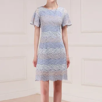 Women Elegant A-Line Lace Striped Dress Short Sleeve Vintage Dresses Vestidos Verano Ladies Party Slimming Dresses Fashion Boho
Women Elegant A-Line Lace Striped Dress Short Sleeve Vintage Dresses Vestidos Verano Ladies Party Slimming Dresses Fashion Boho