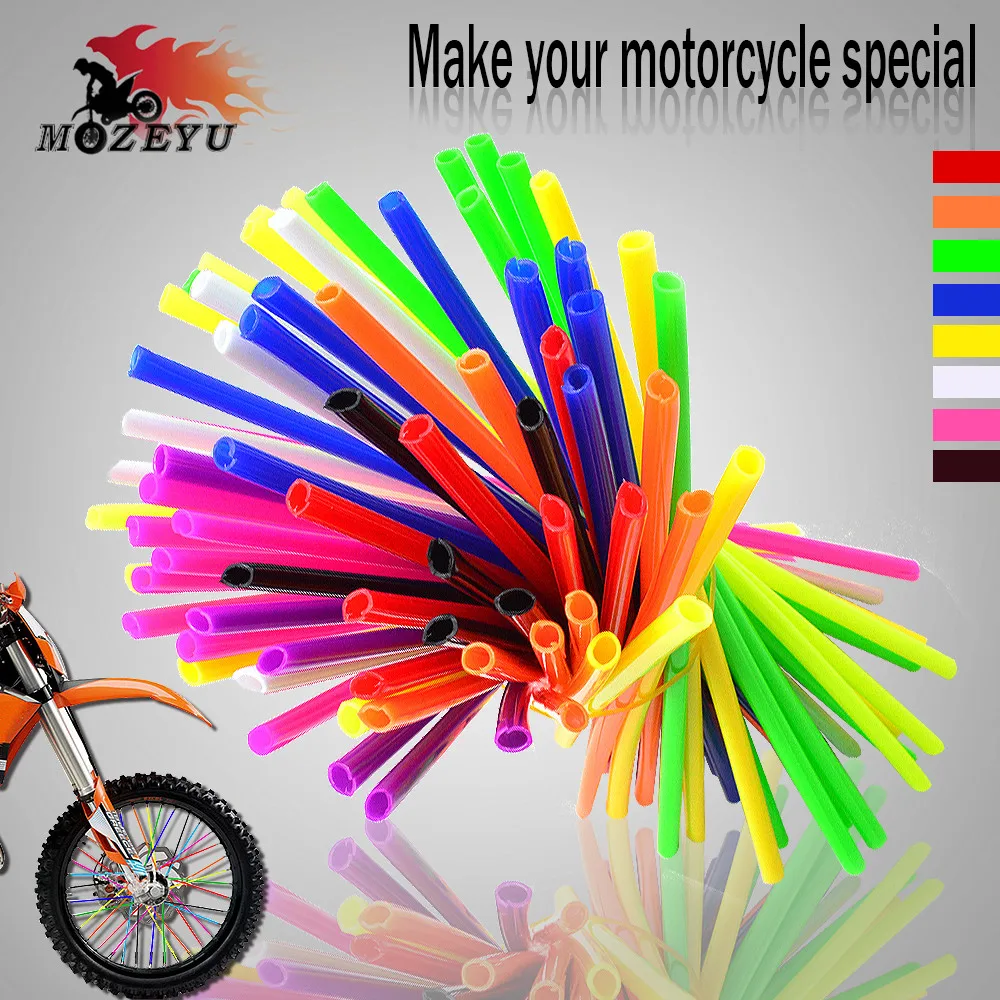 FOR KTM EXC F DR DRZ RM RMX RMZ 85 125 250 400 450 Kawasaki Yamaha 72pc Motorcycle Wheel Rim Spoke Skins Covers Wrap Tubes Decor
FOR KTM EXC F DR DRZ RM RMX RMZ 85 125 250 400 450 Kawasaki Yamaha 72pc Motorcycle Wheel Rim Spoke Skins Covers Wrap Tubes Decor