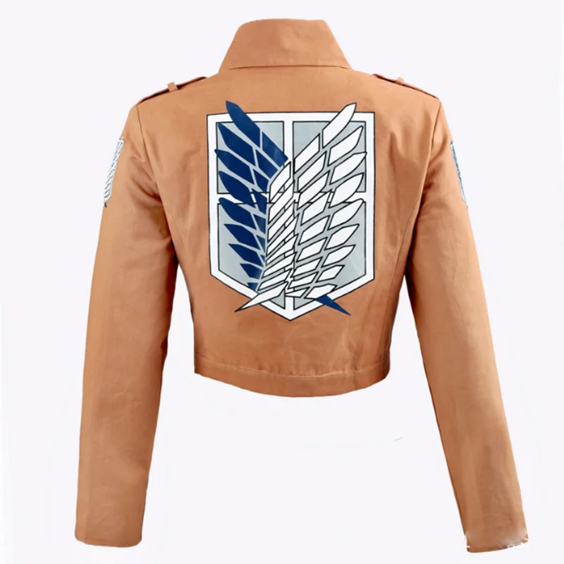 Атака на Титанов куртка Shingeki no Kyojin Скаутинг Легион Косплей талисман костюм аниме