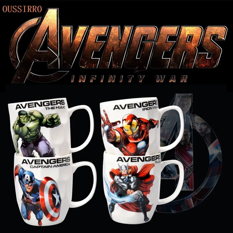 Super Hero Avengers Justice League/Captain America/IronMan/Hulk/SpiderMan Theme Milk/Coffee Mugs Pure Color Kitchen Tool Gift
Super Hero Avengers Justice League/Captain America/IronMan/Hulk/SpiderMan Theme Milk/Coffee Mugs Pure Color Kitchen Tool Gift