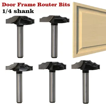 1 pc 1/4" Shank Woodworking Door Frame Router Bits for wood carbide lassical door cabinet bits Engraving Milling Cutter
1 pc 1/4" Shank Woodworking Door Frame Router Bits for wood carbide lassical door cabinet bits Engraving Milling Cutter