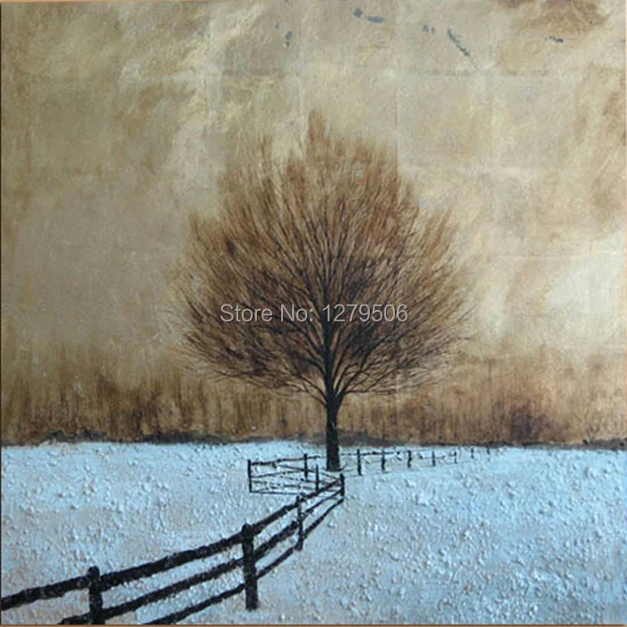 Hand Painted Winter Tree Landscape Modern Abstract Oil Painting On Canvas Wall Art Decor For Living Room As Unique Gift
Hand Painted Winter Tree Landscape Modern Abstract Oil Painting On Canvas Wall Art Decor For Living Room As Unique Gift