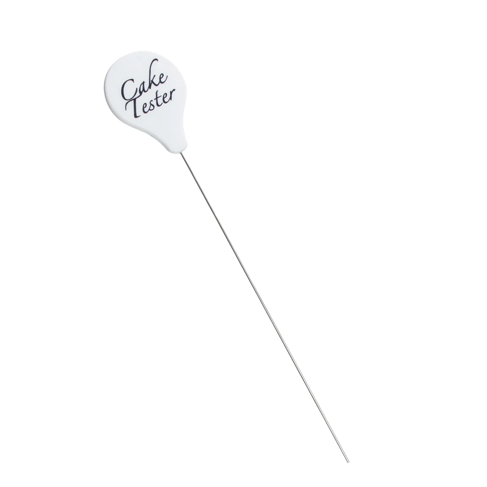 1 PC Cake Tester Premium Stainless Steel Cute Baking Tool Cake Test Needle Biscuit Stirring Pin for Cake Muffin Bread Testing
1 PC Cake Tester Premium Stainless Steel Cute Baking Tool Cake Test Needle Biscuit Stirring Pin for Cake Muffin Bread Testing