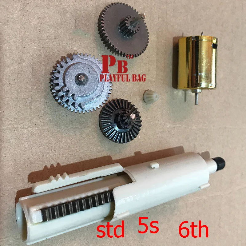 Electric water bullet gun outdoor love sports game gear motor cylinder refit upgrade material of STD 5S 6th M4 toy gu
Electric water bullet gun outdoor love sports game gear motor cylinder refit upgrade material of STD 5S 6th M4 toy gu