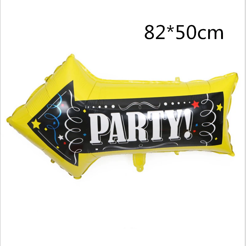 1 pcs 82*50cm arrow shaped foil balloons party direction signs welcome sign birthday party decorations kids baby shower boy girl
1 pcs 82*50cm arrow shaped foil balloons party direction signs welcome sign birthday party decorations kids baby shower boy girl