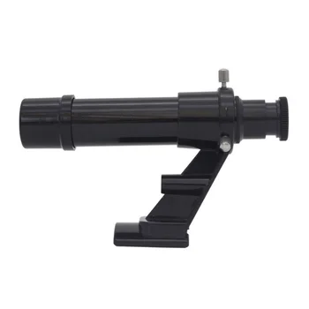 

Finder scope 5x24 astronomical Telescope Finderscope Star Pointer Finder scope Riflescopes with Bracket Cross Reticle