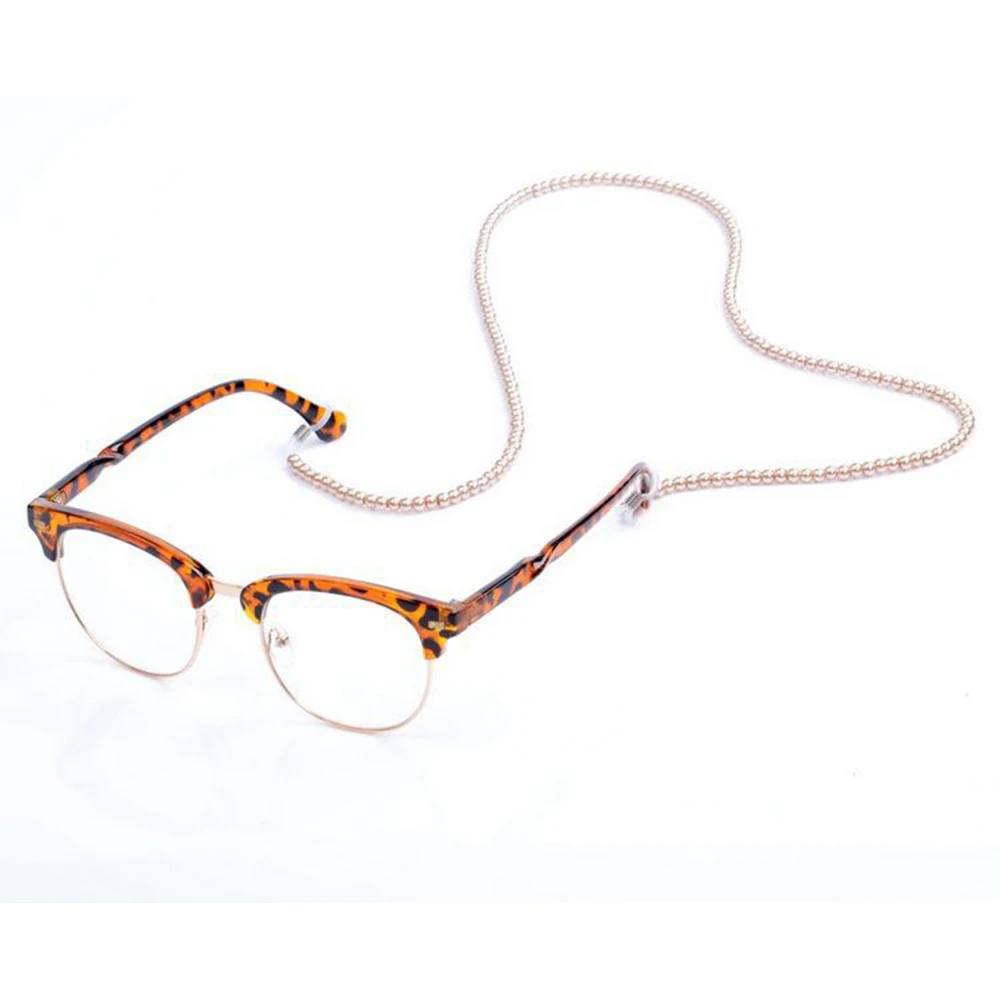 Fashion Chic Womens Imitation Pearl Eyeglass Chains Sunglasses Reading Beaded Glasses Chain Eyewears Cord Holder neck strap Rope
Fashion Chic Womens Imitation Pearl Eyeglass Chains Sunglasses Reading Beaded Glasses Chain Eyewears Cord Holder neck strap Rope