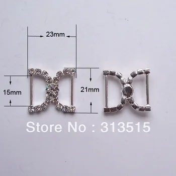 (M0203) 15mm inner bar rhinestone ribbon slider for wedding invitation card,silver plating
(M0203) 15mm inner bar rhinestone ribbon slider for wedding invitation card,silver plating