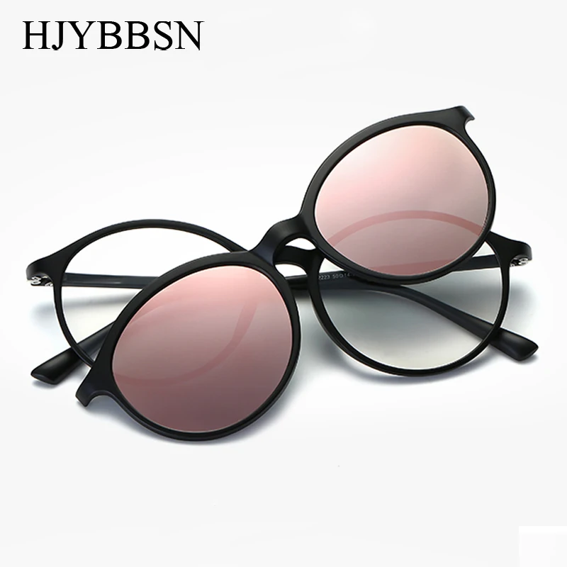 HJYBBSN Polarized Sunglasses round Unisex Clip On Sunglasse Vintage Designer Sun Glasses Man Woman retro de sol masculino
HJYBBSN Polarized Sunglasses round Unisex Clip On Sunglasse Vintage Designer Sun Glasses Man Woman retro de sol masculino
