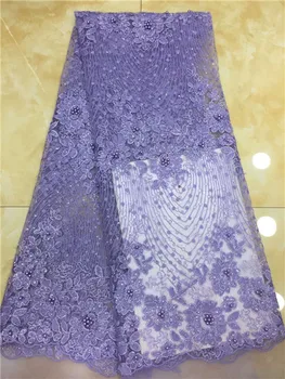 African Lace Fabric 2019 Embroidered Mesh Lace High Quality French net Lace Fabric With bead For Wedding 5 yards
African Lace Fabric 2019 Embroidered Mesh Lace High Quality French net Lace Fabric With bead For Wedding 5 yards
