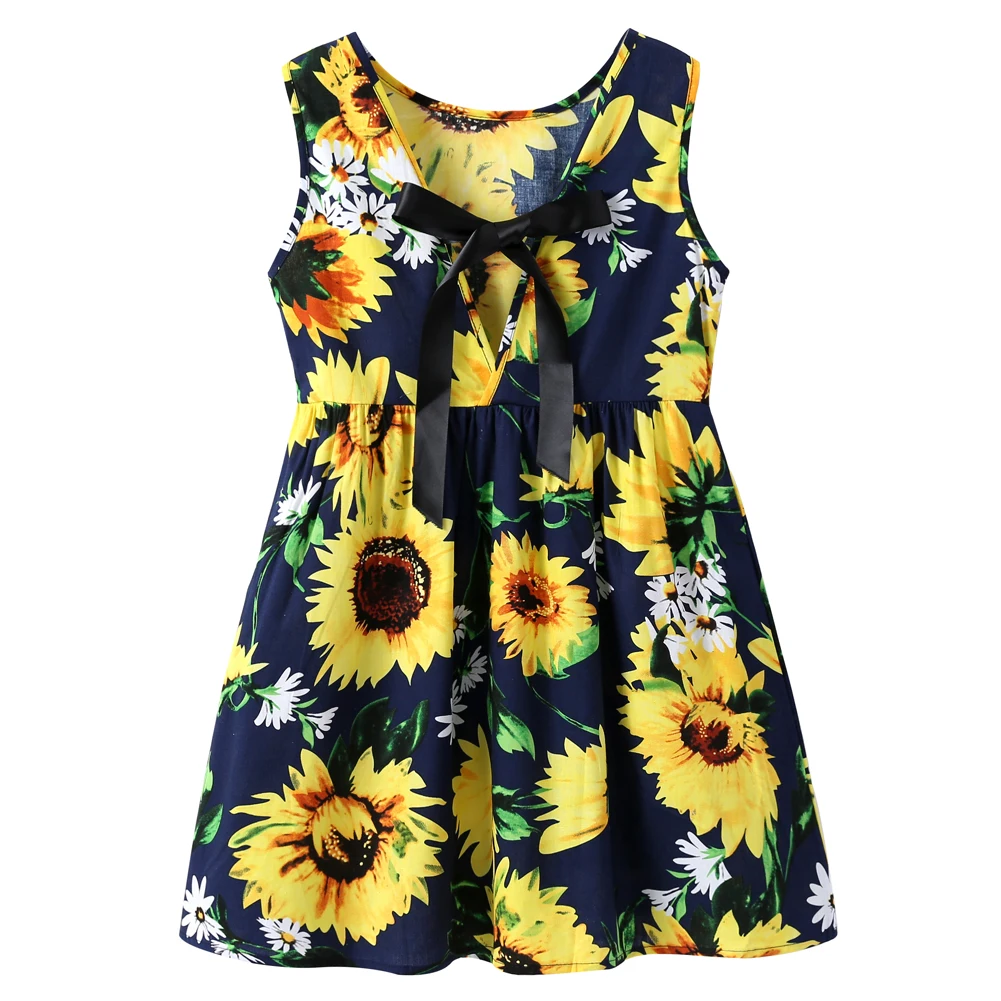 Emmababy Summer Toddler Baby Girl Clothes Sleeveless Sunflower Print Dress Casual Bowknot Sundress
Emmababy Summer Toddler Baby Girl Clothes Sleeveless Sunflower Print Dress Casual Bowknot Sundress