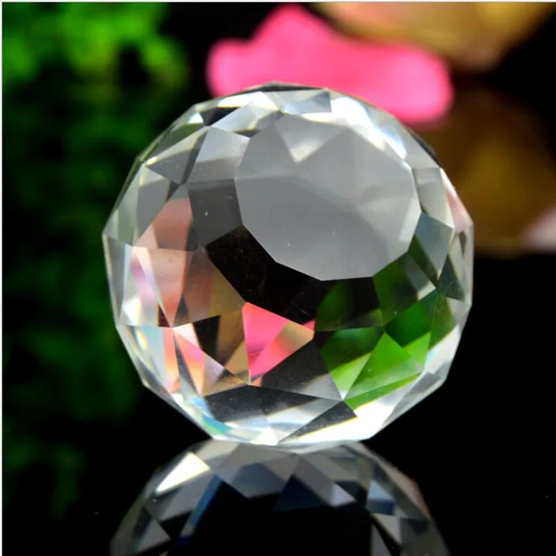 20mm 30mm 40mm Crystal Faceted Ball Glass Paperweight Fengshui Crafts Natural Stones&Minerals Home Hotel Decoration DIY Decor
20mm 30mm 40mm Crystal Faceted Ball Glass Paperweight Fengshui Crafts Natural Stones&Minerals Home Hotel Decoration DIY Decor