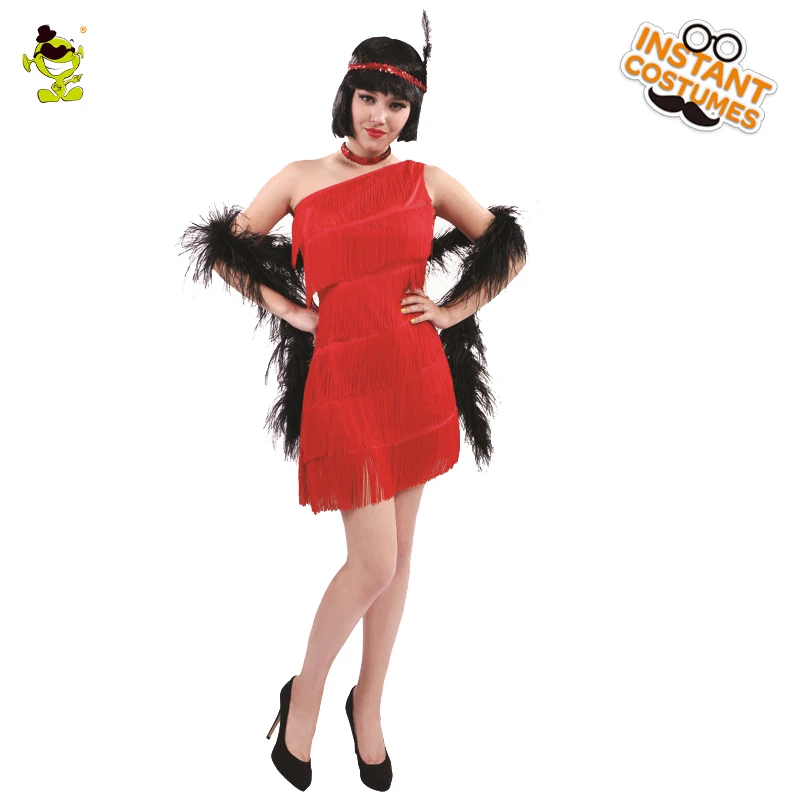 Adult Sexy Red Flapper Costumes Women Carnival Party Pretty Stunning Girl Outfits Women's Fancy Dance Queen Dress for Party
Adult Sexy Red Flapper Costumes Women Carnival Party Pretty Stunning Girl Outfits Women's Fancy Dance Queen Dress for Party