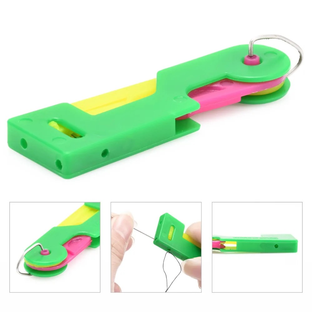 2 PCS Sewing Accessories Patchwork Sewing Device Thread Guide Convenient Use Sewing Tools Automatic Needle Threader for Elderly
2 PCS Sewing Accessories Patchwork Sewing Device Thread Guide Convenient Use Sewing Tools Automatic Needle Threader for Elderly