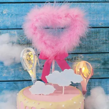 Pink Feather Love Heart Cake Toppers Dessert Table Baking Decoration Accessories Birthday Party Supplies
Pink Feather Love Heart Cake Toppers Dessert Table Baking Decoration Accessories Birthday Party Supplies