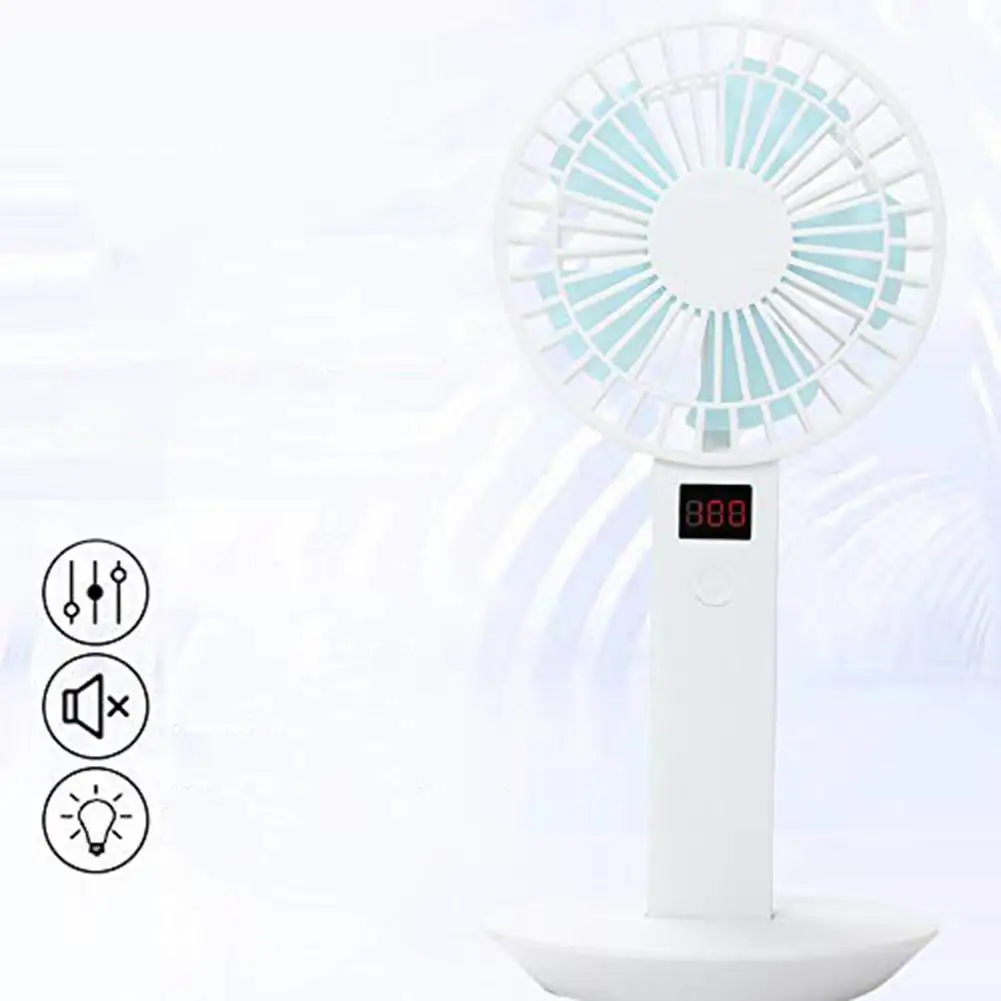 Mini Desktop Fan with Power Display Mute USB Charging Handheld Cute Portable Home Office Fan
Mini Desktop Fan with Power Display Mute USB Charging Handheld Cute Portable Home Office Fan