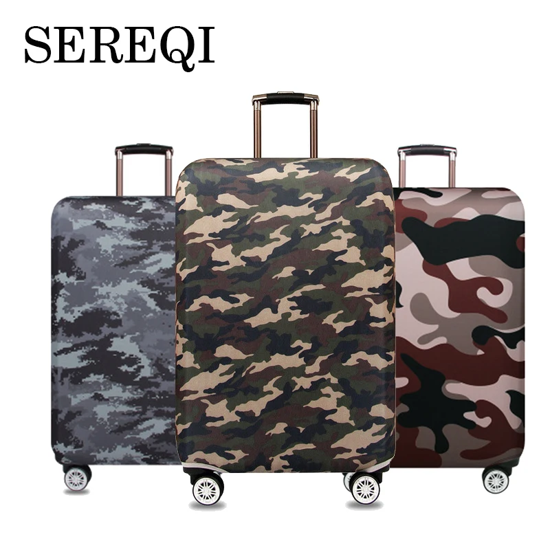 SEREQI Fashion Camouflag Travel Luggage Cover For 18-32Inch Suitcase Baggage Protection Case Cover Dust Cover Travel Accessories
SEREQI Fashion Camouflag Travel Luggage Cover For 18-32Inch Suitcase Baggage Protection Case Cover Dust Cover Travel Accessories