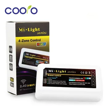 DC12-24V Mi light series 2.4G wireless 4-Zone LED RGBW Controller for RGB/RGBW led strip
DC12-24V Mi light series 2.4G wireless 4-Zone LED RGBW Controller for RGB/RGBW led strip