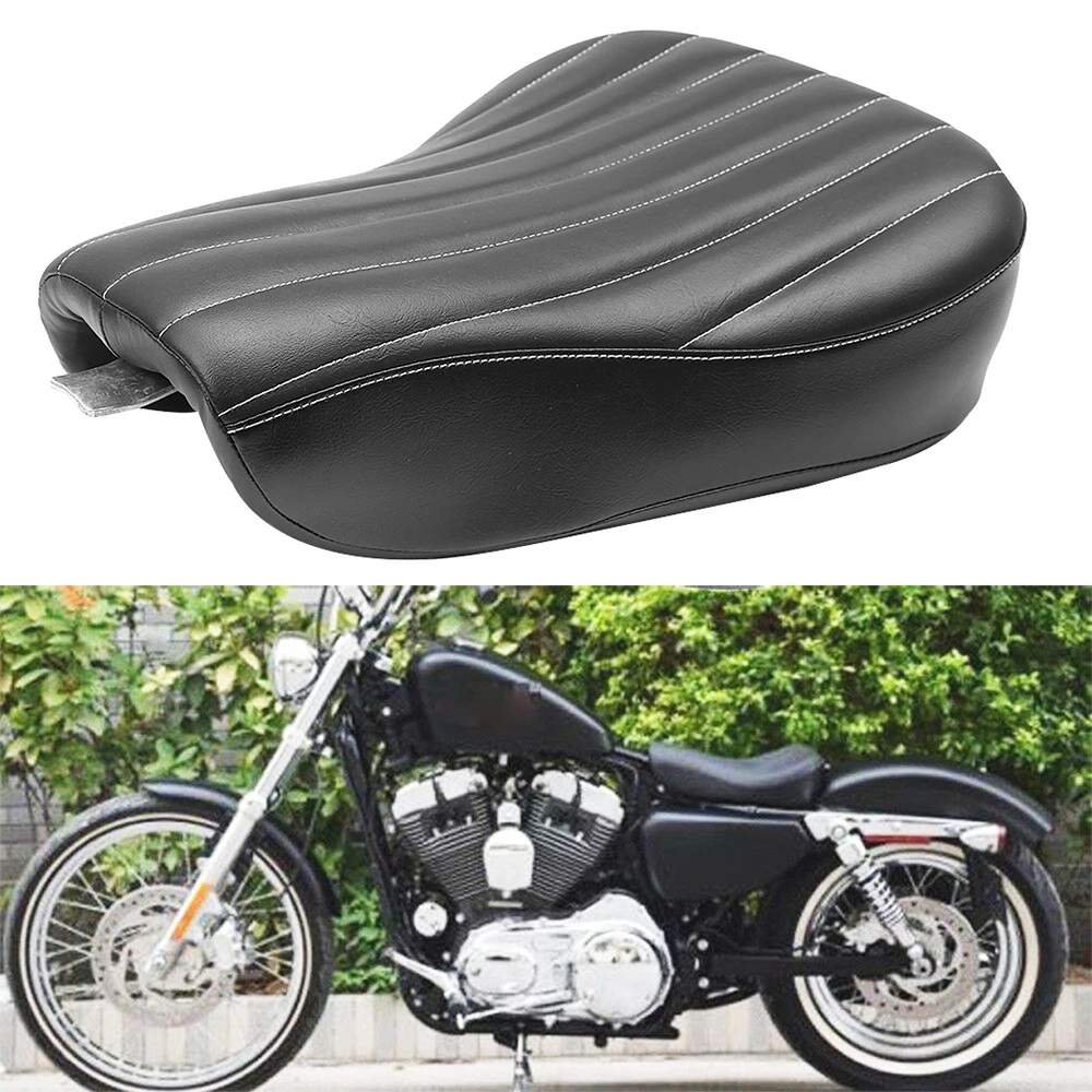 Motorcycle black stripe Front Driver Solo Seat Cushion fit For Harley Sportster Forty XL1200 883 72 48
Motorcycle black stripe Front Driver Solo Seat Cushion fit For Harley Sportster Forty XL1200 883 72 48