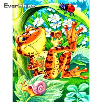 EverShine 5D DIY Diamond Mosaic Full Display Cartoon Animals Diamond Painting Frog Picture Rhinestones Diamond Embroidery Sale
EverShine 5D DIY Diamond Mosaic Full Display Cartoon Animals Diamond Painting Frog Picture Rhinestones Diamond Embroidery Sale