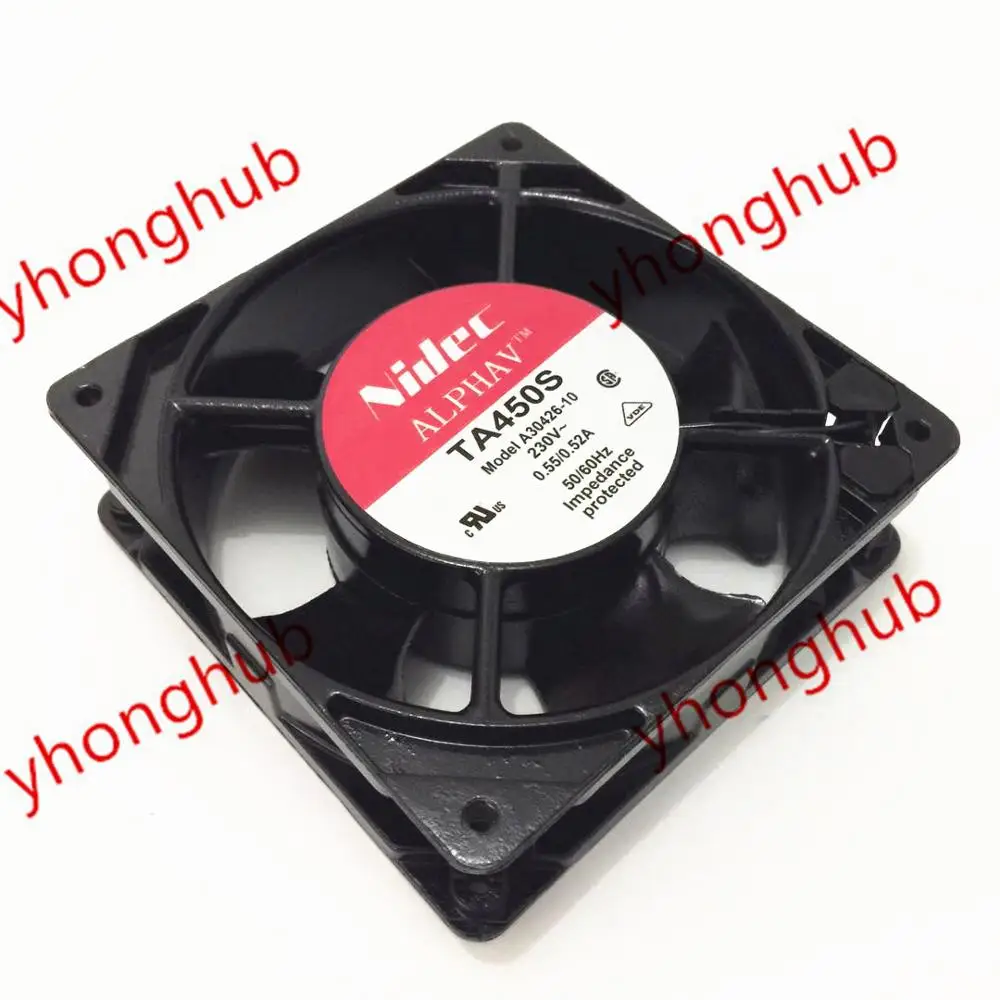 Охлаждающий вентилятор для сервера Nidec A30426-10 AC 230V .055/0.52A 120x120x38 мм
Охлаждающий вентилятор для сервера Nidec A30426-10 AC 230V .055/0.52A 120x120x38 мм