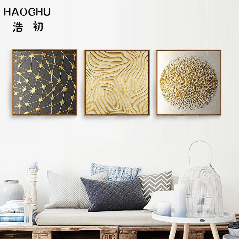 HAOCHU Abstract Vintage Picture Canvas Painting Wall Art Picture Golden quadro Poster and Print For Living Room Decor Unframed
HAOCHU Abstract Vintage Picture Canvas Painting Wall Art Picture Golden quadro Poster and Print For Living Room Decor Unframed