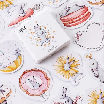 45pcs/pack Cute Cartoon Rabbit Stationery Sticker Self-dhesive Decoration DIY Diary Stationery Stickers Children Diary Sticky
45pcs/pack Cute Cartoon Rabbit Stationery Sticker Self-dhesive Decoration DIY Diary Stationery Stickers Children Diary Sticky