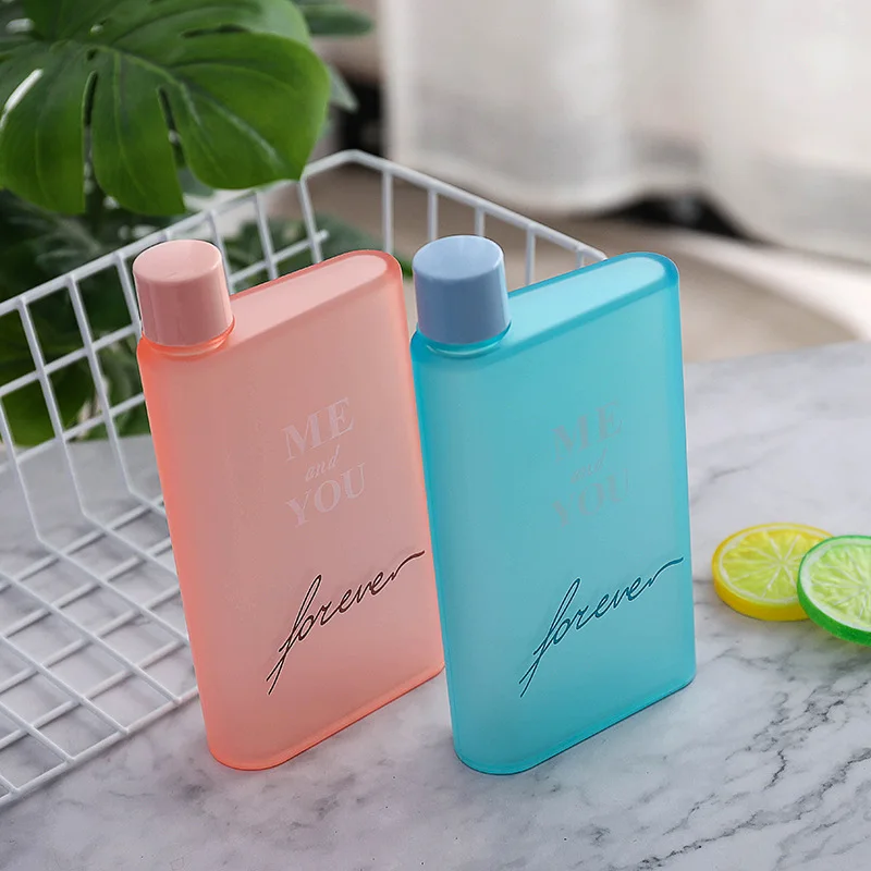 Cute Flat Water Bottle 320ml Flagon Portable Sport Tour Student Bottle Coffee Milk Cups Plastic With Lid Water Drink Bottles
Cute Flat Water Bottle 320ml Flagon Portable Sport Tour Student Bottle Coffee Milk Cups Plastic With Lid Water Drink Bottles